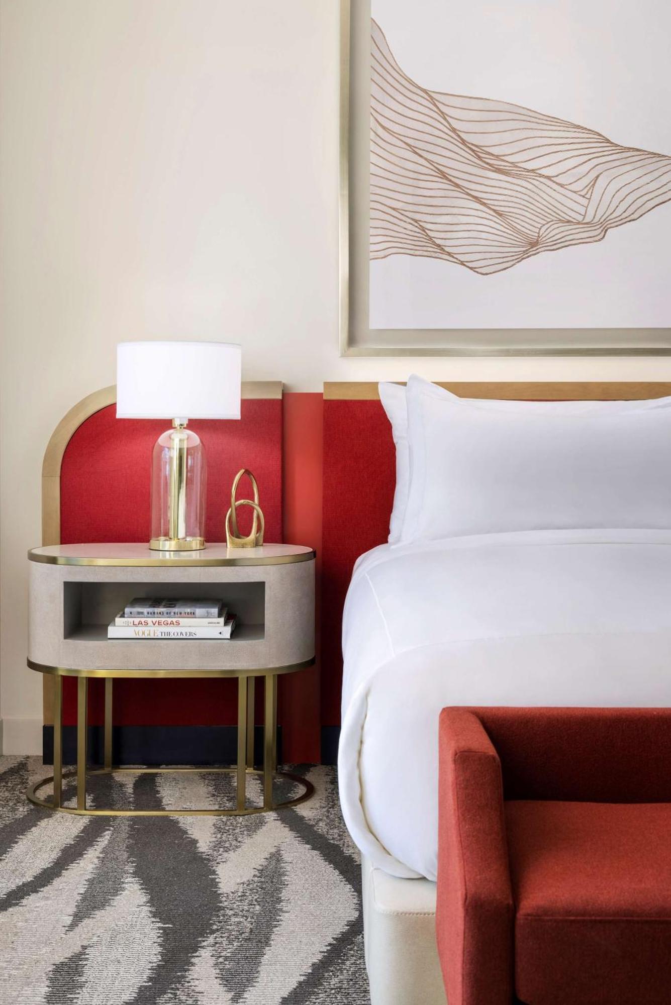 Conrad Las Vegas At Resorts World Eksteriør billede A bedroom at the hotel